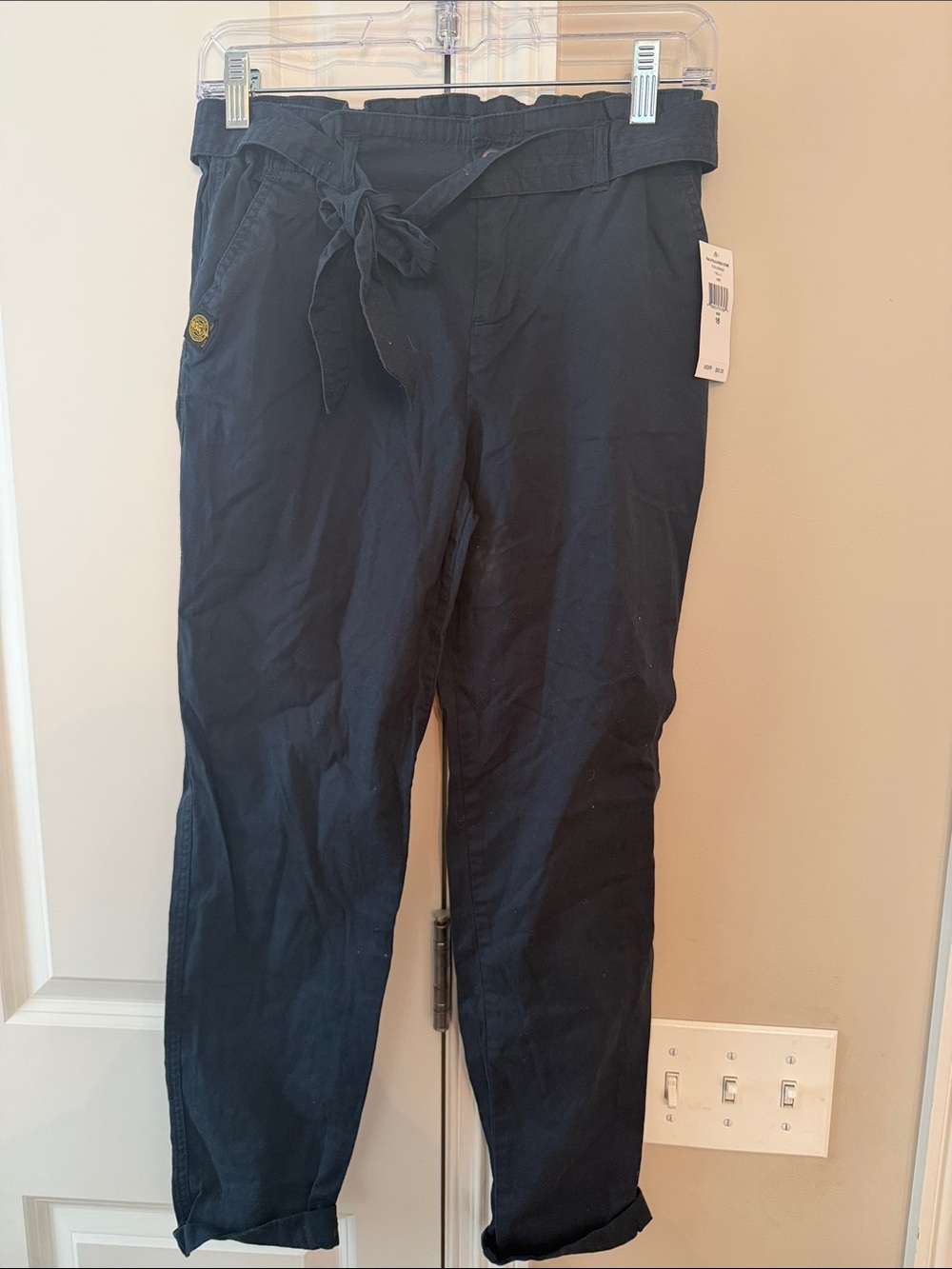 Kids Ralph Lauren Tie-Waist Casual Pants